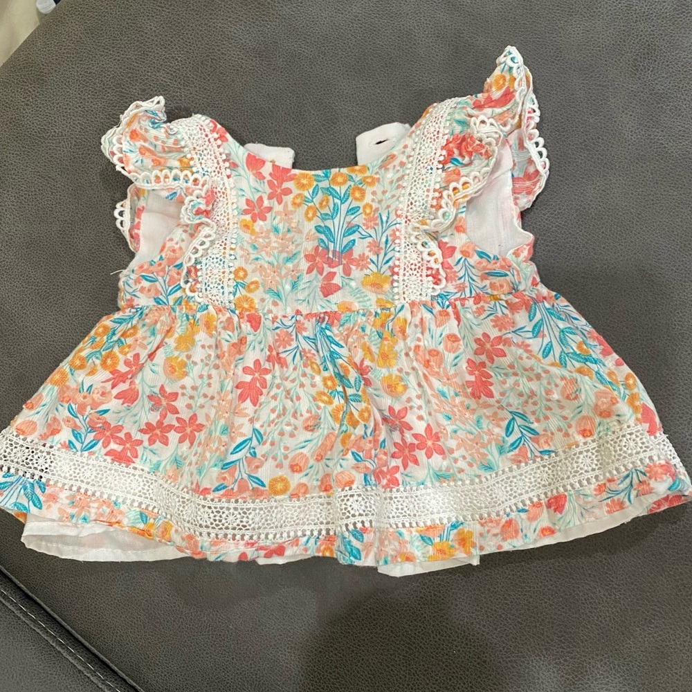 Tommy Bahama Floral Baby Shirt